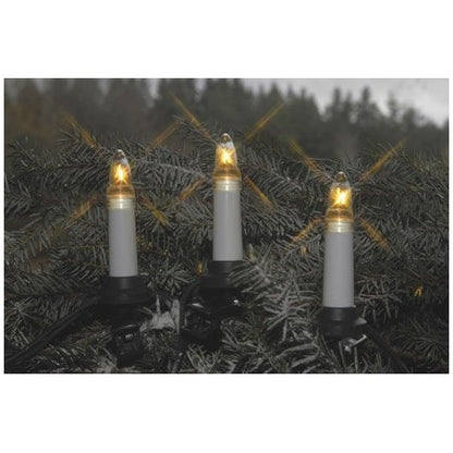 Julgransbelysning Utomhus Vit 16 LED