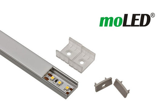 Komplett LED-listpaket "Slim" 1m 14,4W