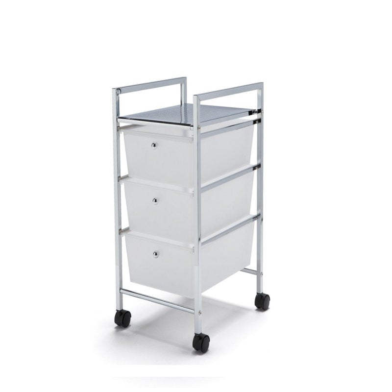 Lådhurts på hjul i krom