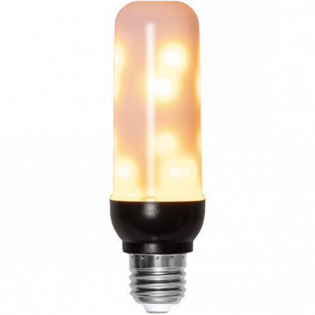 LED-LAMPA E27 T40 FLAME