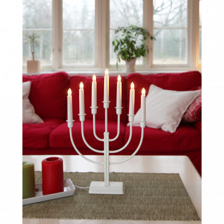 LJUSSTAKE KRISTINA Vit