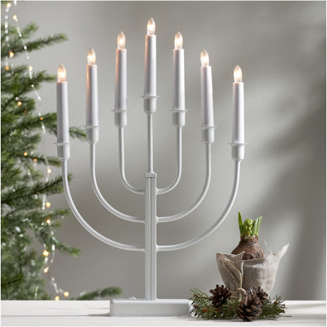 LJUSSTAKE KRISTINA Vit