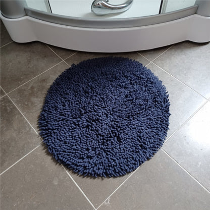 Matta Rasta rund 55 cm navy