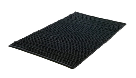 Matta Ribb 60x90 cm svart