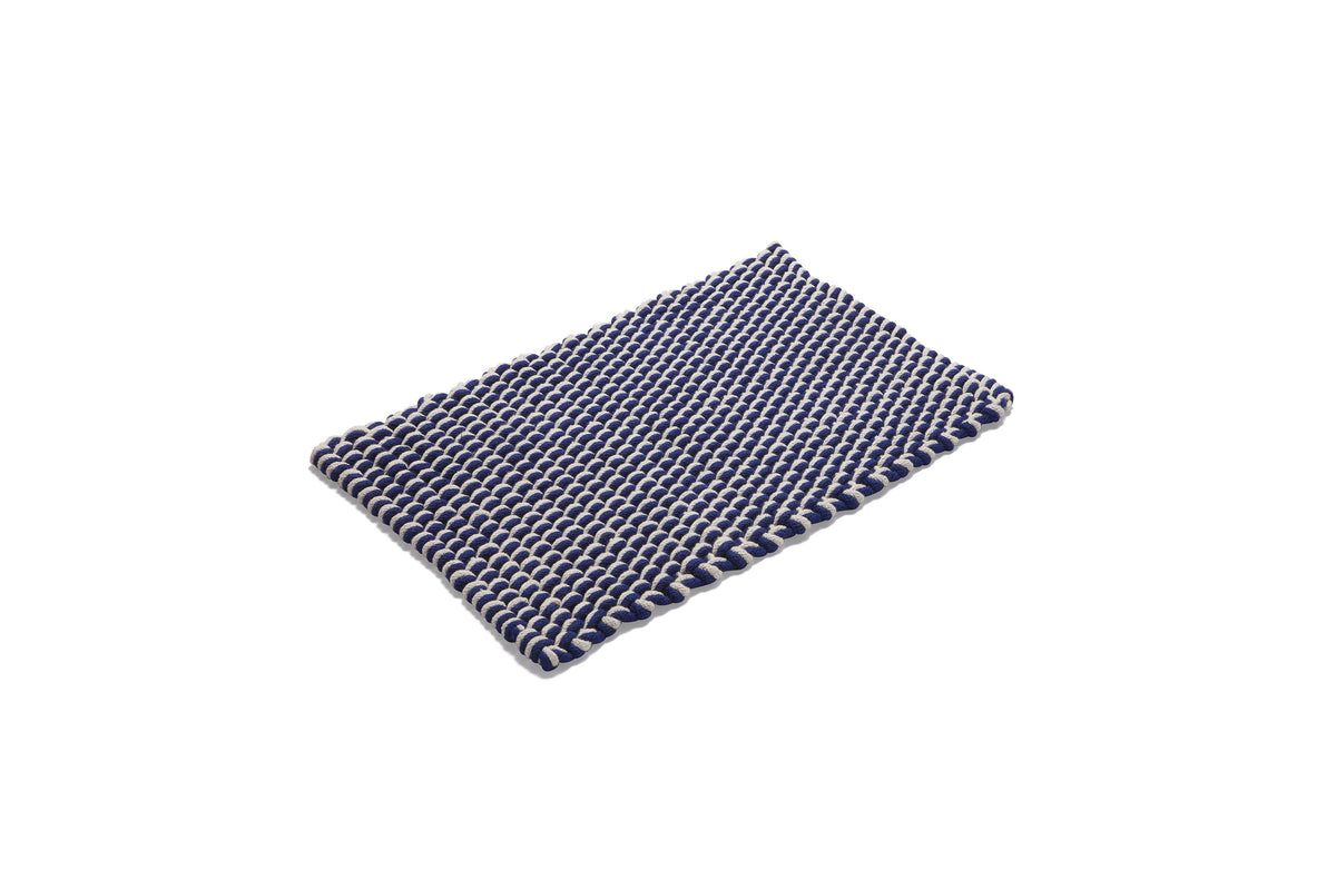 Matta Rope 40x50 cm mix navy/natur