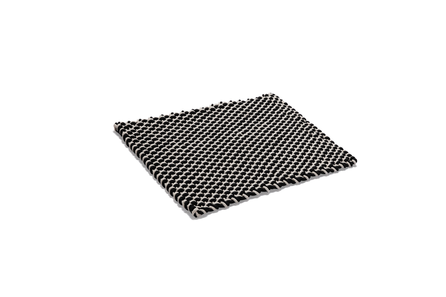 Matta Rope 40x50 cm mix svart/natur