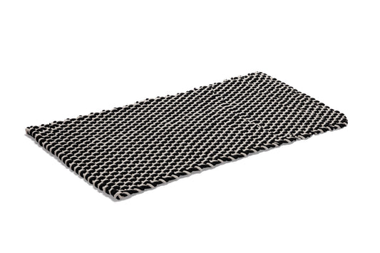 Matta Rope 70x160 cm mix svart/natur