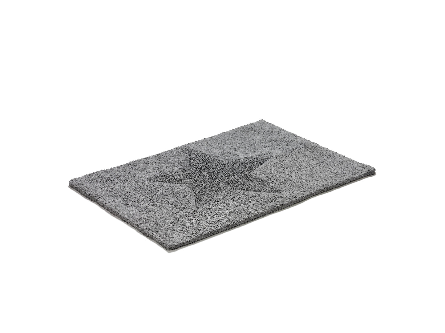 Matta Star vändbar 50x70 cm grafit