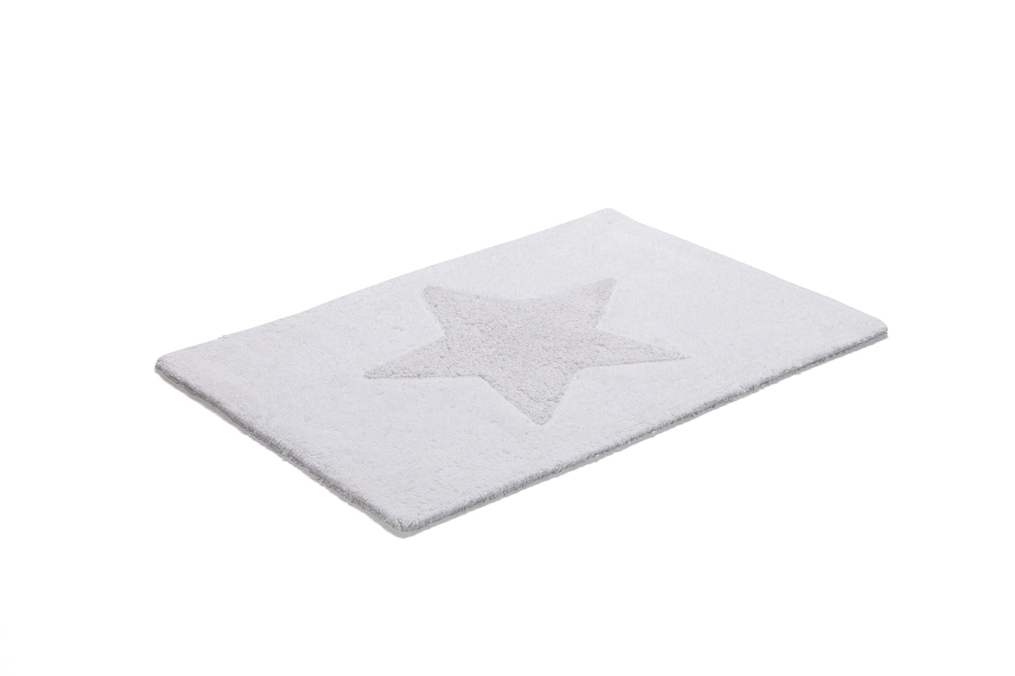 Matta Star vändbar 50x70 cm vit