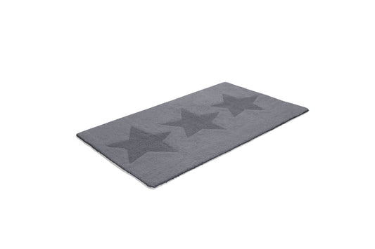 Matta Star vändbar 70x120 cm grafit