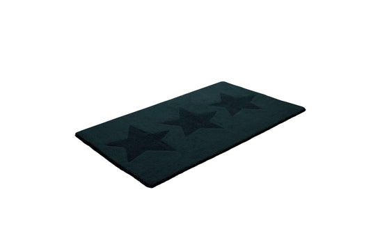 Matta Star vändbar 70x120 cm svart