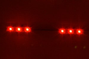 Moled String 12 Volt IP67 - Moled String Röd