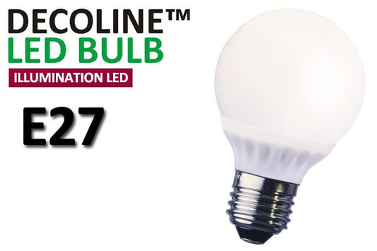 Normallampa LED Decoline Illumination Opal 4W E27 Varmvit