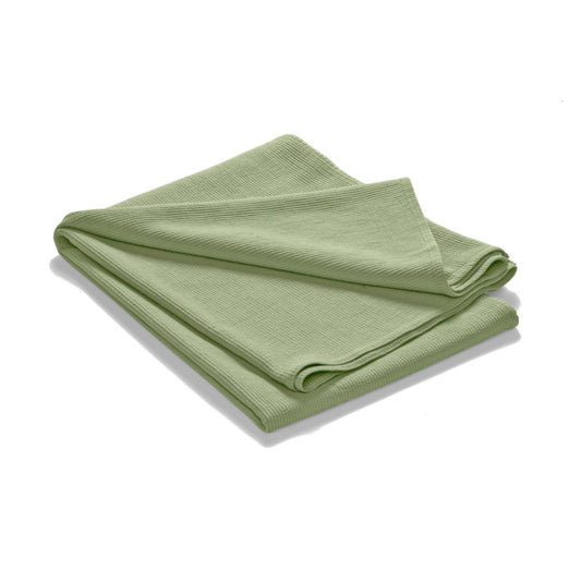 Överkast Stripes Lindgrön 260x260cm