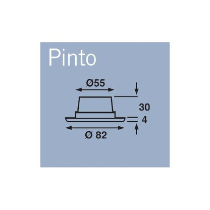 Pinto  Downlight 12v DC-anslutning