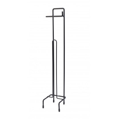 "Premium Line" Toalettpappershållare. Svart pulverlack 72x15x15 cm