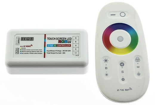 RGB-W Kontrollenhet. 4-kanalers styrning