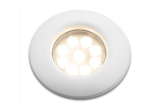 Sirius Vit LED Downlight 12v med DC anslutning