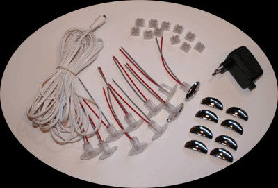 Steplight - Trappbelysning IP68 7 Steg