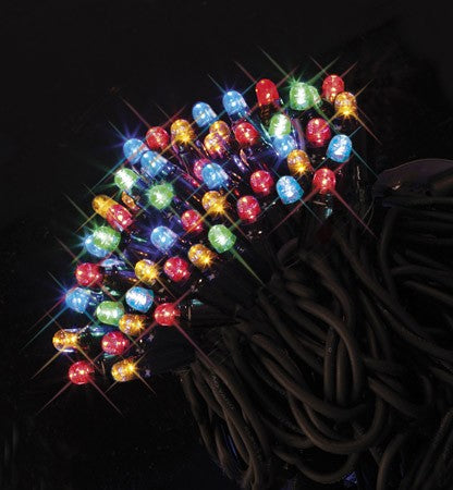 Serie LED Vit ljusslinga 40 ljus