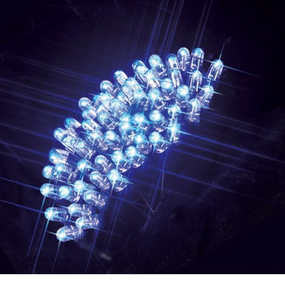 Serie LED Vit ljusslinga 40 ljus