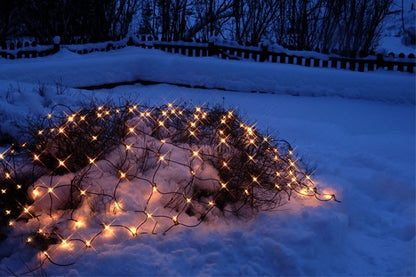 System LED Nät Extra 2x1m 100 ljus Svart Kabel