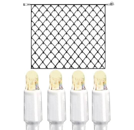 System LED Nät Extra 3x3m 192 ljus Vit Kabel