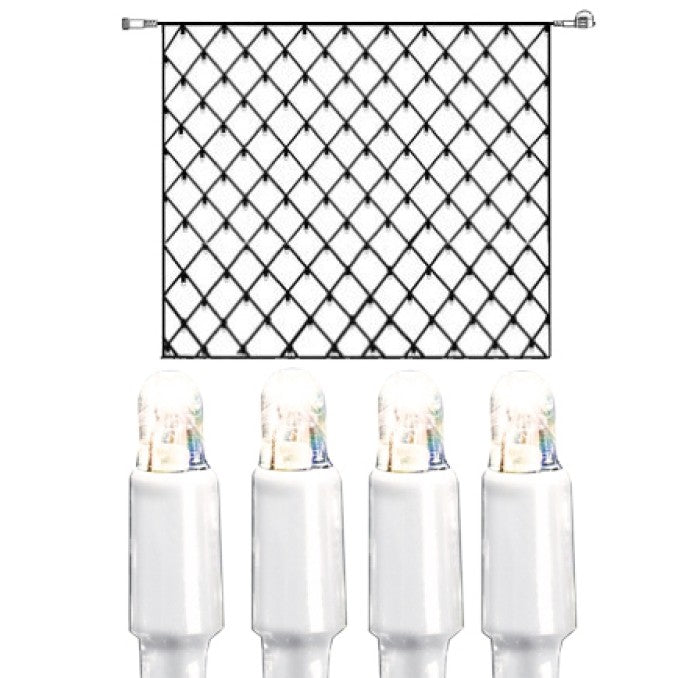 System LED Nät Extra 3x3m 192 ljus Vit Kabel