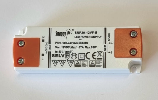 Transformator 12volt 20watt