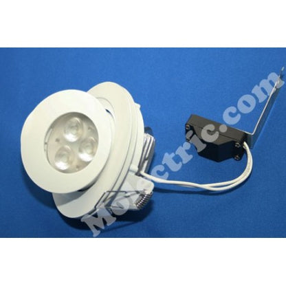 Vit Vridbar MR16 Alu