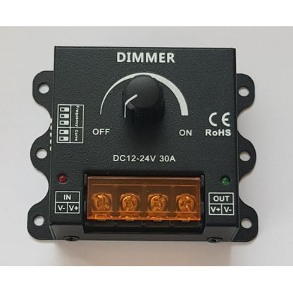 Vriddimmer 12–24 V DC 30 A