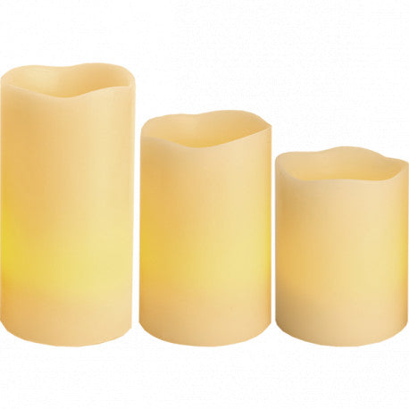 WAVE Ledljus med fjärrkontroll 3-pack