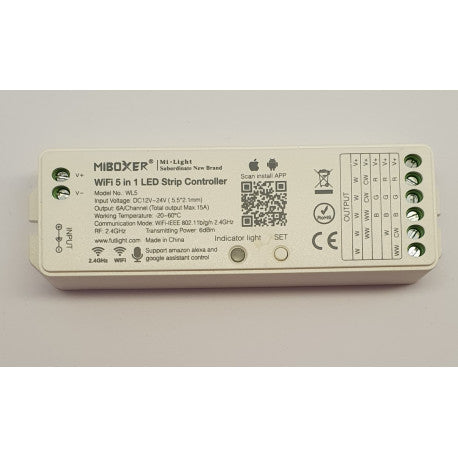 WiFi 5 in 1 LED Strip Controller Mi-Boxer,Mi-Light